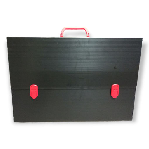 Picture of BRIEFCASE A3 CORRUGATED RED